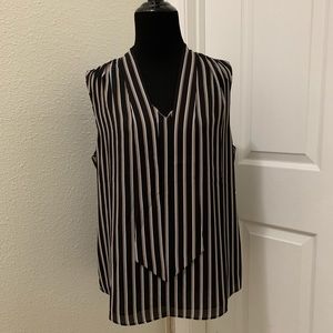 WHBM Sleeveless Blouse sz10